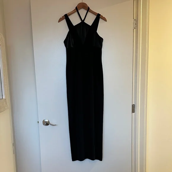Adrianna Papell Black Evening Dress - Picture 2 of 6